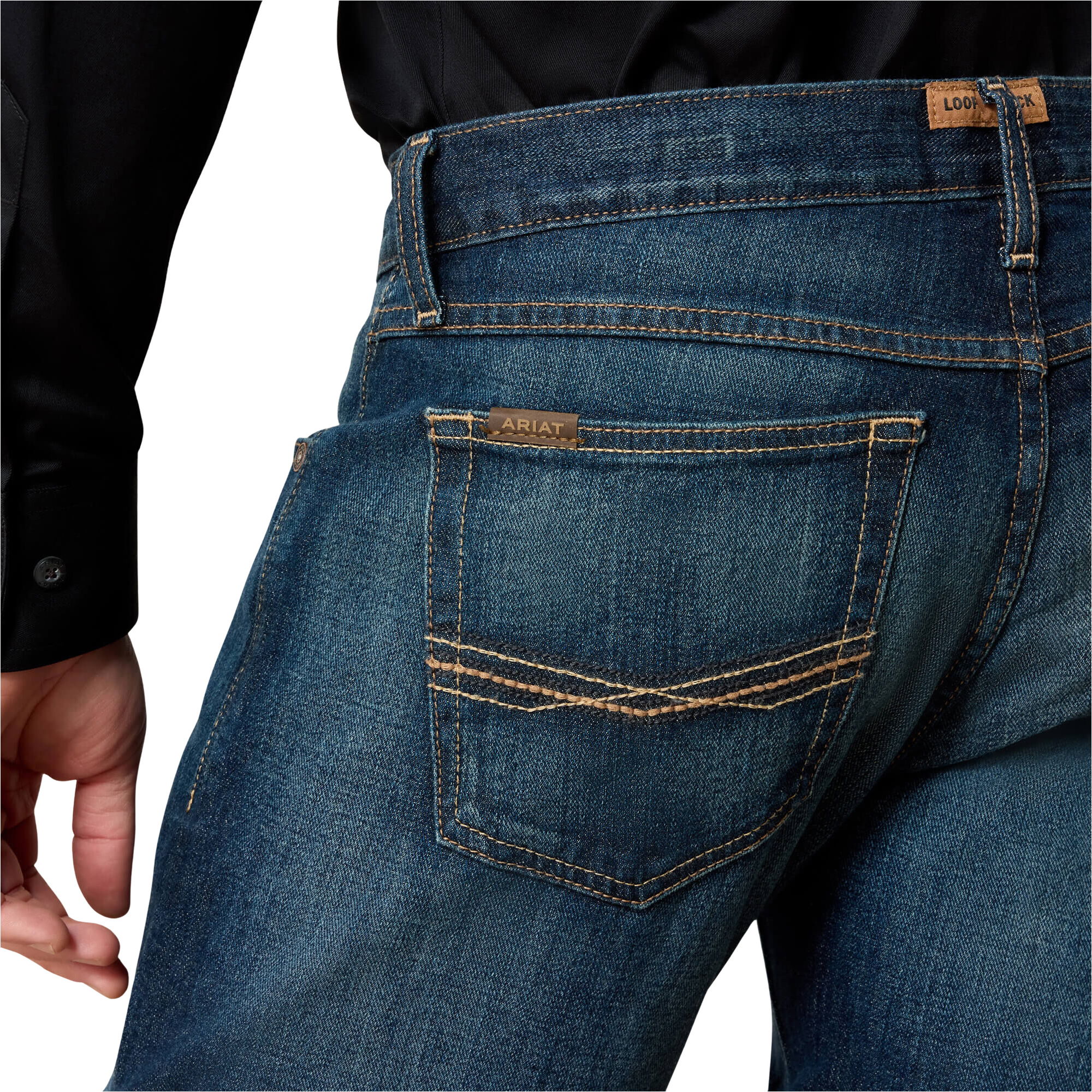 2026 Ariat Mens M7 Rocker Stretch Legacy 2.0 Stackable Straight Leg Jean 10026041 - Fremont